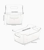 Mersa Fridge Bins Organizer With Handles Size M Set of 4 - Image 2