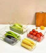 Mersa Fridge Bins Organizer With Handles Size M Set of 4 - Image 4