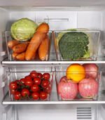 Mersa Fridge Bins Organizer With Handles Size M Set of 4 - Image 5